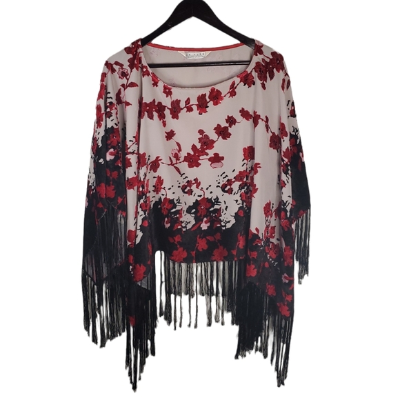 UNIFORM JOHN PAUL RICHARD Velvet Beaded Shawl - Picture 1 of 7